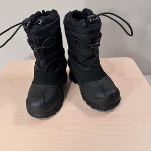 Itaska Black Boots Children's size 12
